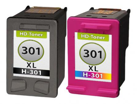 Alternativ Set Druckerpatronen HP 301 301xl HD-Toner.at